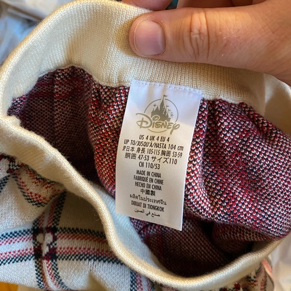 FIRST OFFER GETS IT Size 4 Girls Disney Top & Skirt Set NWT - Picture 4 of 5